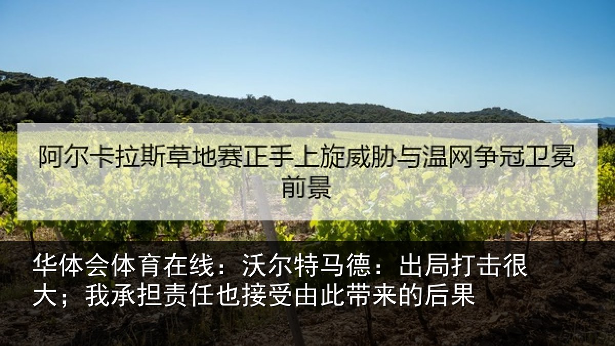 华体会体育在线：沃尔特马德：出局打击很大；我承担责任也接受由此带来的后果